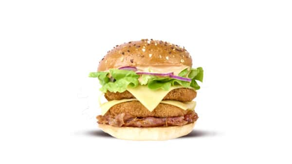 Chick'n Spicy Bacon Max